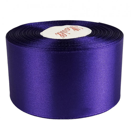 Атласна стрічка 4см (±5мм) x 33м Фіолетовий Marill (LA4033-182)