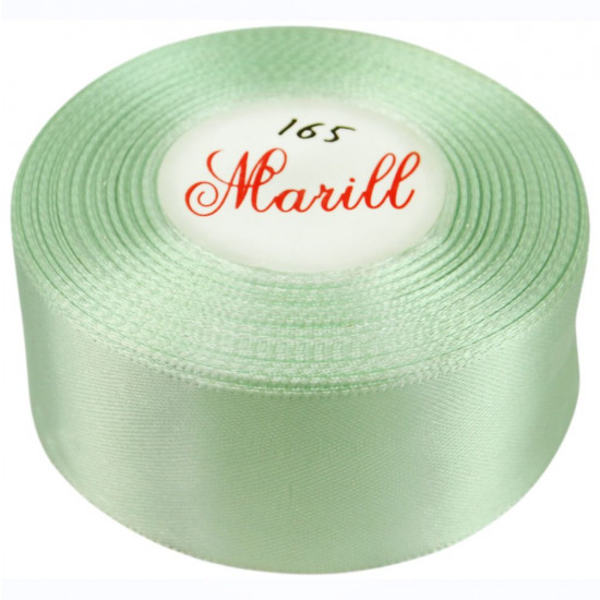 Атласна стрічка 4см (±5мм) x 33м Сірий Unison (LA4033-165)