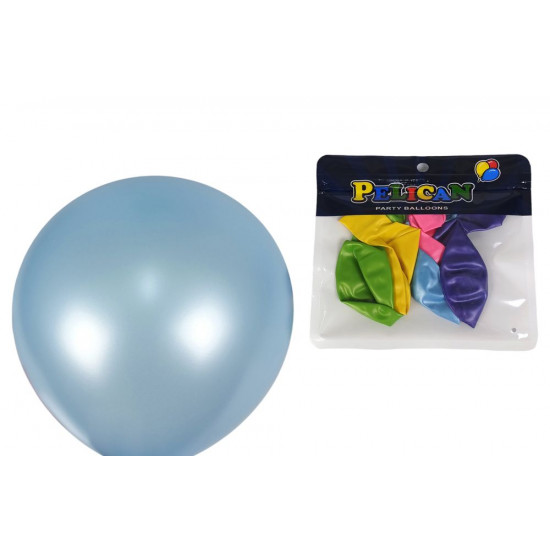 Шарики  Pelican 13' (33 см) перламутр микс, 5шт/уп Разноцветный Pelican (1305С-201)