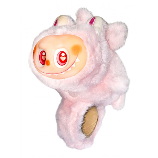 М'яка  іграшка-браслет Labubu рожева (213140)