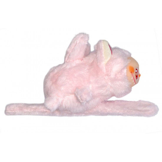 М'яка  іграшка-браслет Labubu рожева (213140)