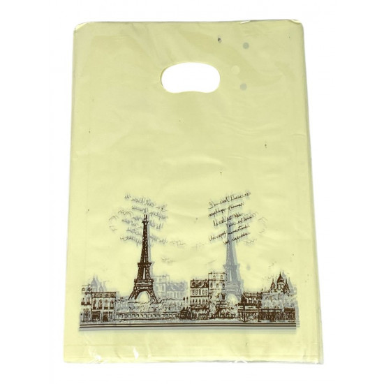 Подарочные пакеты, полиэтиленовые 20 х 25см, 24шт/уп (10700-18)