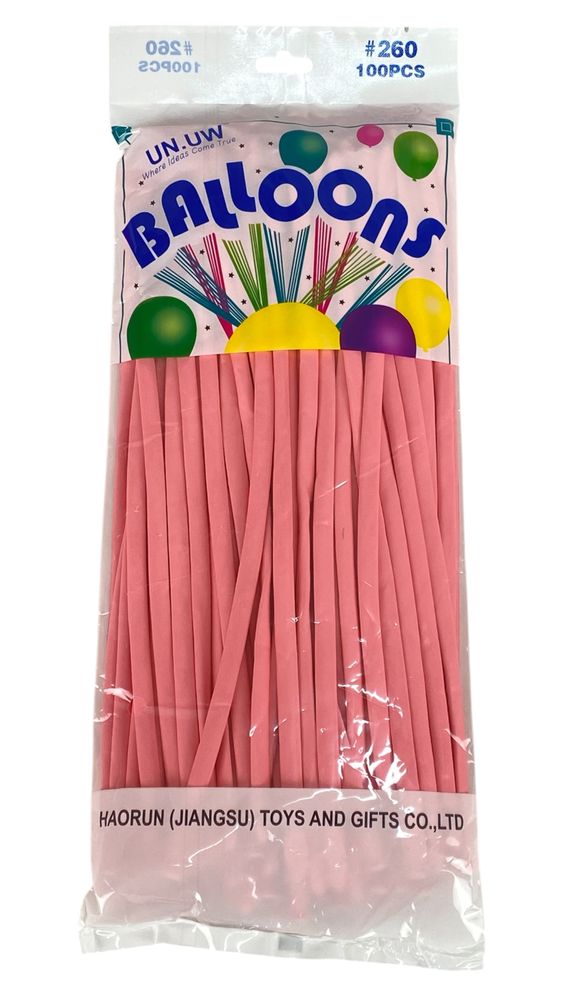 Куля-конструктор КДМ 260, блідо-рожева 100шт/уп (QQ-2787)