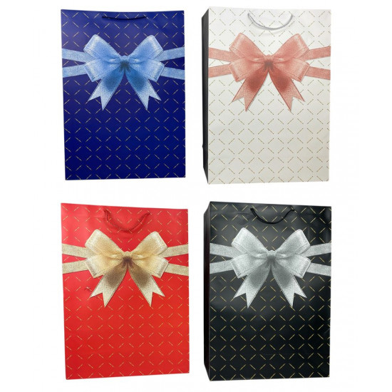 Пакет подарунковий 210гр,  55 х 43 х 15см Бантик (1801XL)