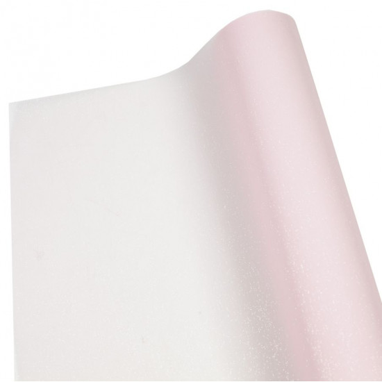 Плівка "Шовк" для квітів, 0,6х5м, ніжно рожева (PSD-05)