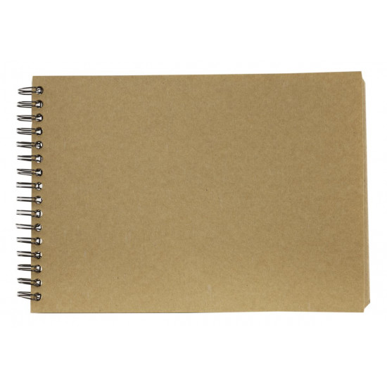 Альбом для малювання 30 арк А5 спіраль KRAFT 90г/м Ofort (AB5130)