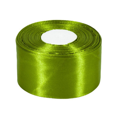 Атласна стрічка 5см (±5мм) x 33м Зелений Marill (LA5033-108)