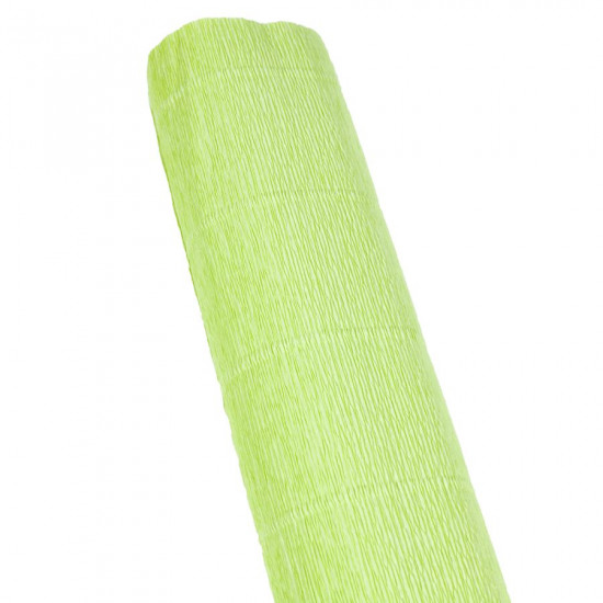 Бумага гофрированная 50 х 250см 180г Зеленая вода Зеленый Cartotecnica Rossi (566)