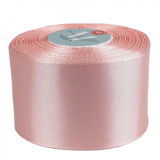Атласная лента 5см (±5мм) x 33м Розовый Marill (LA5033-153)