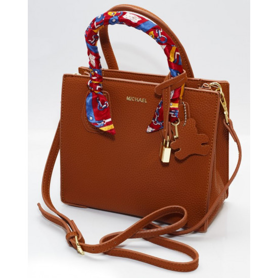 Сумка жіноча цегляна 19х22см екошкіра (652 brick)