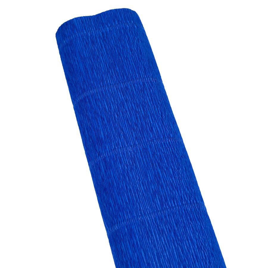 Папір гофрований 50 х 250 см 180г Синя ніч Синій Cartotecnica Rossi (557)