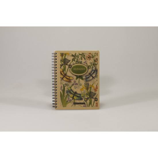 Книжка записна на спіралі KRAFT В6, 96 аркушів клітинка, з перфорацією,  KR6196K (KR6196K)