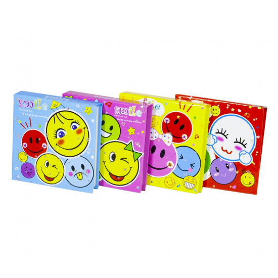Блокнот "Смайлик" дитячий , 8x8см, 70 аркушів (BT-009)