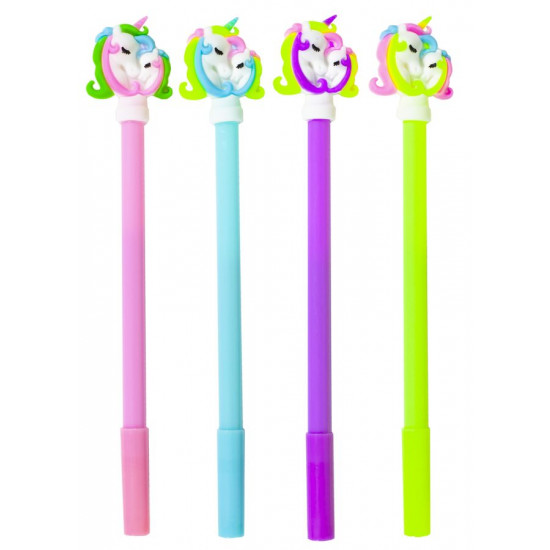 Ручка кулькова "Єдиноріг- мама з малюком" (11076-BP)