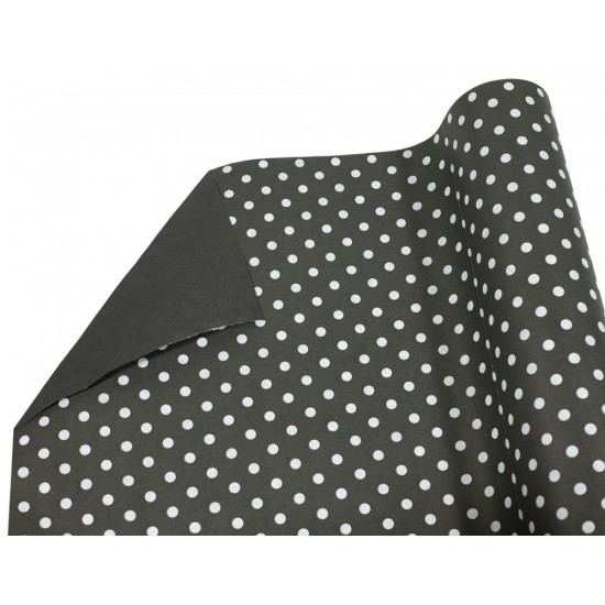 Папір пакувальний крафт-двосторонній 0,7 х 7м Чорний Unison (Пт 857.11)