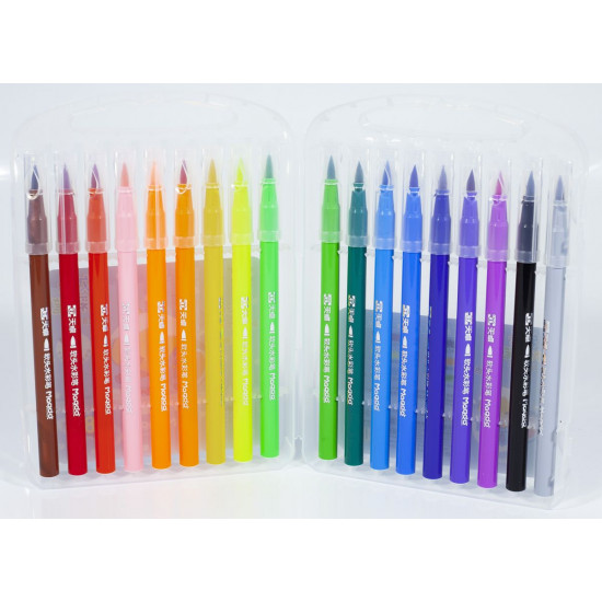 Набір фломастерів 18шт, пластиковий чемодан з ручкою (81170TC-18)