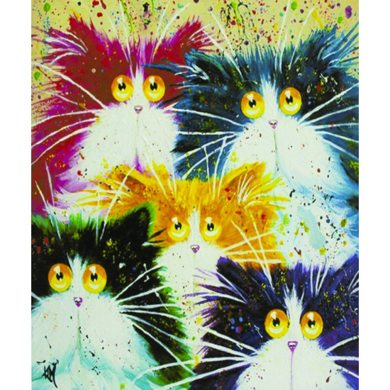 Картина за номерами "Щаслива родина" 40 * 50см, крас.-акрил, кисть-3шт. (1 * 5) (9264)