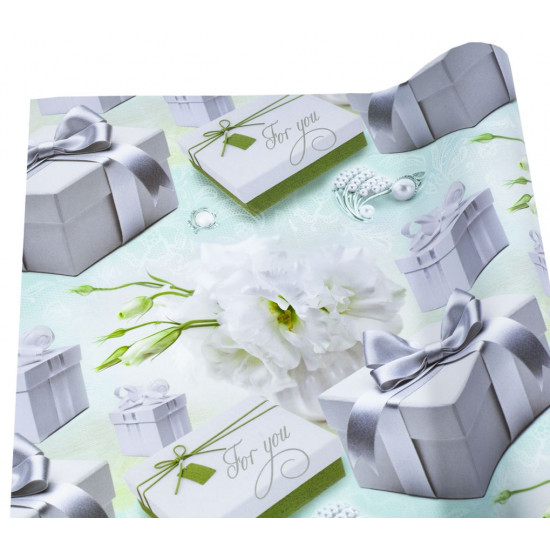 Папір пакувальний крейдований 80г 10 листів - 100 х 70см (PVM10-144)