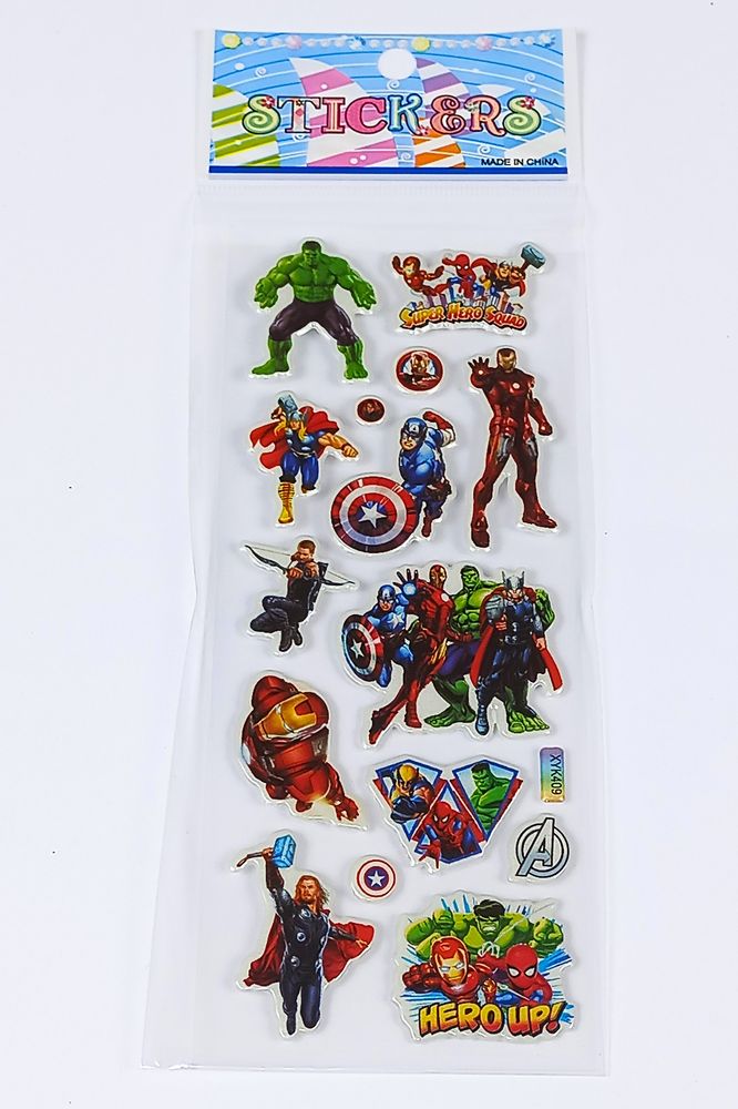 Наклейка 21 х 7 см Різнокольоровий Unison (XYK-409)