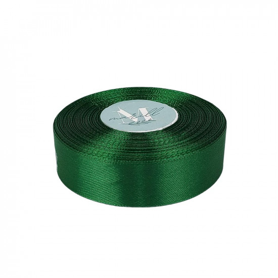 Атласна стрічка 2,5см x 33м Зелений Marill (LA2533-19)