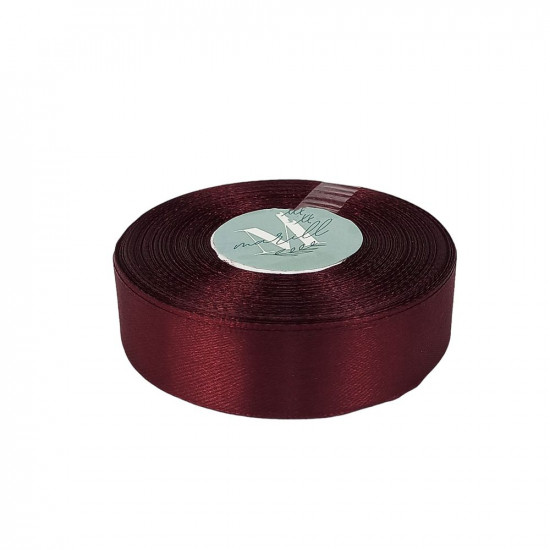 Атласная лента 2,5см x 33м Красный Marill (LA2533-152)