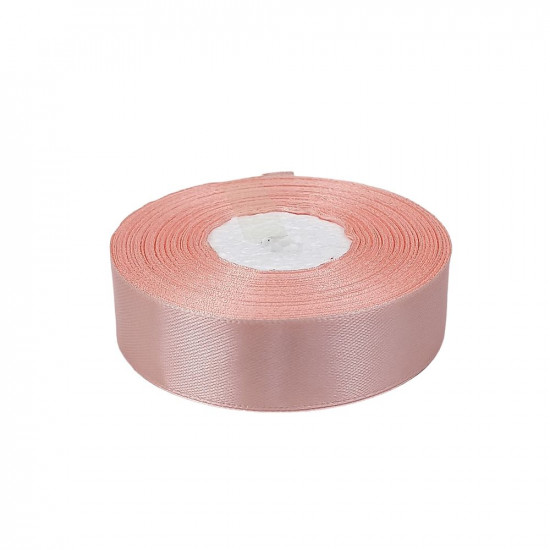 Атласна стрічка 2,5см x 33м Рожевий Marill (LA2533-153)