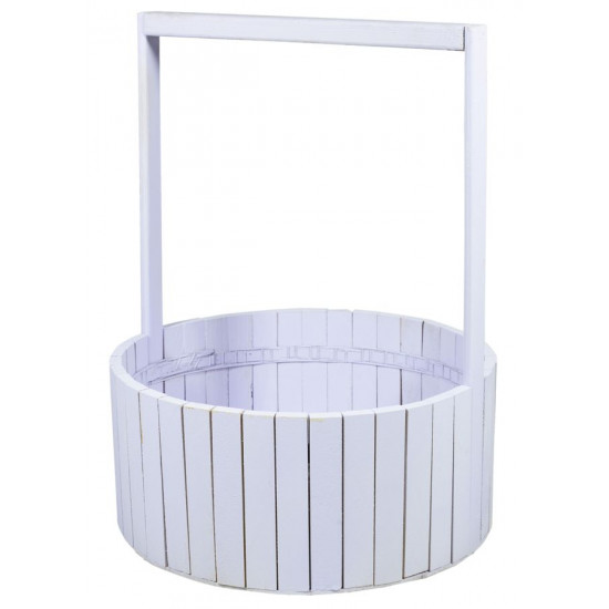 Кошик бузковий дерев'яний  BW-350   45х35х15,5см (BW-350 lilak)