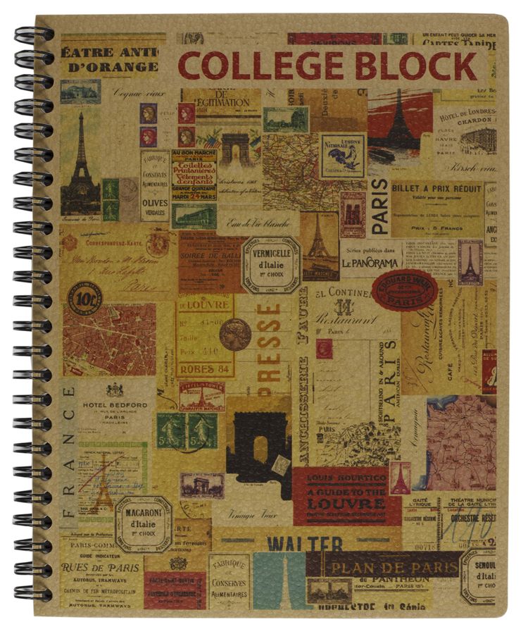 Коледж-блок А5  KRAFT COLOR, 80 аркушів клітинка, з перфорацією та отворами д/архівації,  KL5180K (KL5180K)