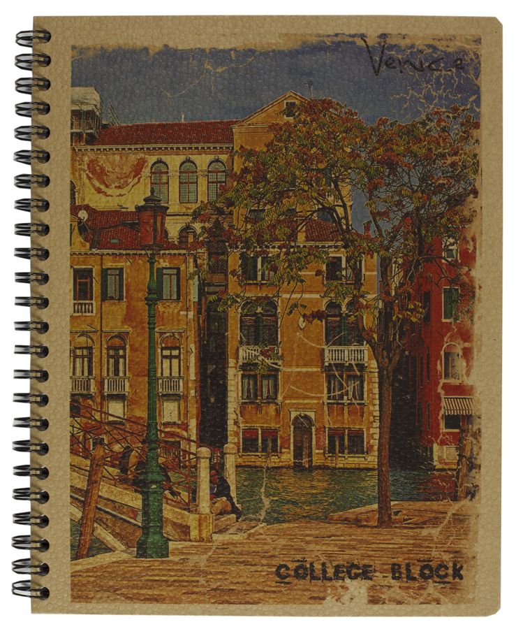 Коледж-блок А5  KRAFT COLOR, 80 аркушів клітинка, з перфорацією та отворами д/архівації,  KL5180K (KL5180K)