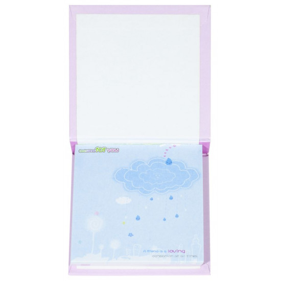 Блокнот дитячий 70 арк 8 х 8см "Коти" Різнокольоровий Unison (BT-032)