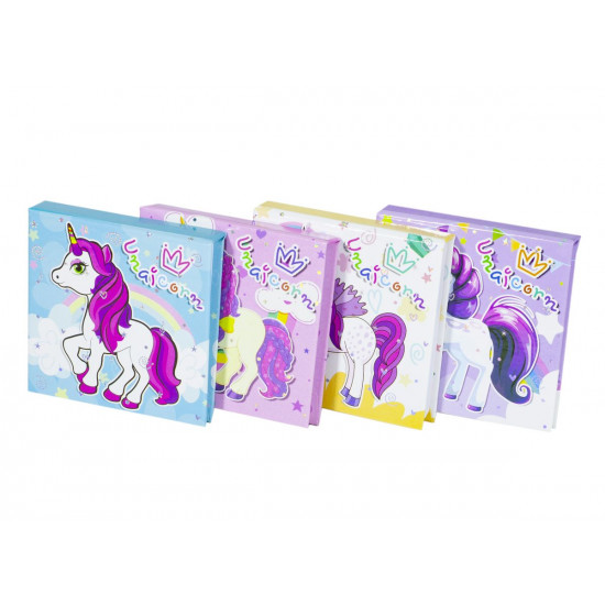 Блокнот "Єдиноріг" дитячий , 8x8см, 70 аркушів (BT-001)
