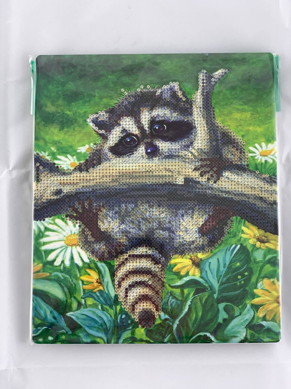 Алмазная мозаика 21 х 25см "Енот" Разноцветный Без бренда (D21270)