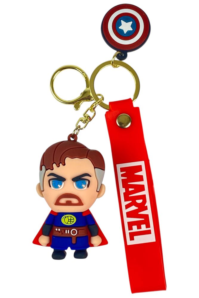 Брелок іграшка для ключів на рюкзак або сумку, Супергерої всесвіту 7см-  (мікс) (KT-9)