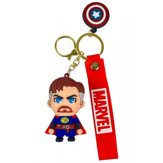 Брелок іграшка для ключів на рюкзак або сумку, Супергерої всесвіту 7см-  (мікс) (KT-9)