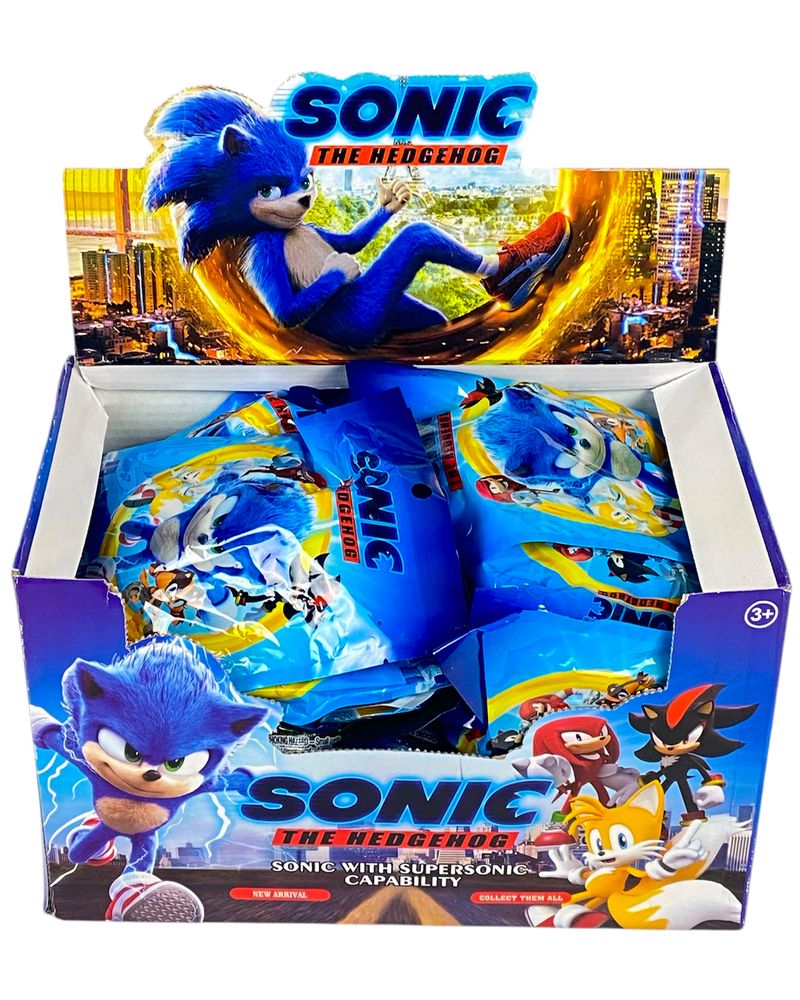 Гра  Їжак Супер Сонік 6в1  "Збери всіх" фігурки іграшки, фігурка 7см (7208)