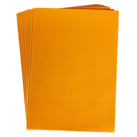 Фоаміран 20 х 30см, 1,5мм, 10 листів, Помаранчевий Помаранчевий Josef Otten (15A4-7013)
