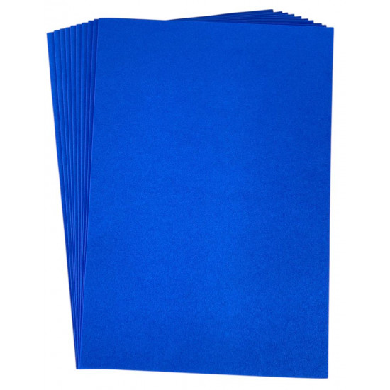 Фоаміран 20 х 30см, 1,5мм, 10 листів, Темно-синій Синій Josef Otten (15A4-7032)