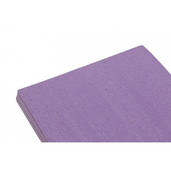 Фоаміран з флоком,  10 аркушів 20х30 - бузьковий (8942)