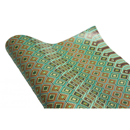 Бумага подарочная офсет 50г.разноцветная абстракция ;1000х700(10листов)Чехия (PCZ10070-10-30)