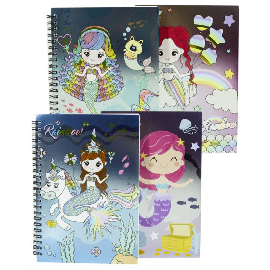 Блокнот дитячий 80 арк А5 18 х 12см 80г/м² спіраль Unison (303)