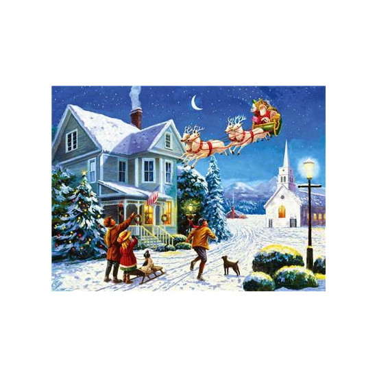 Картина за номерами 40 х 50см "Різдво" Різнокольоровий Unison (RA3816)