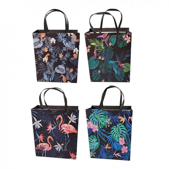 Пакет подарунковий 210гр, 32 x 26 x 12см (12шт/уп) Чорний Unison (292 M)