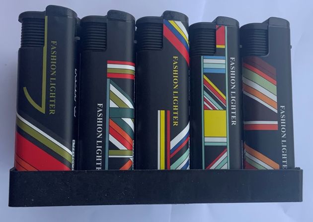 Запальничка FASHION LIGHTER  (турбо полум'я) Різнокольоровий Unison (835-5)