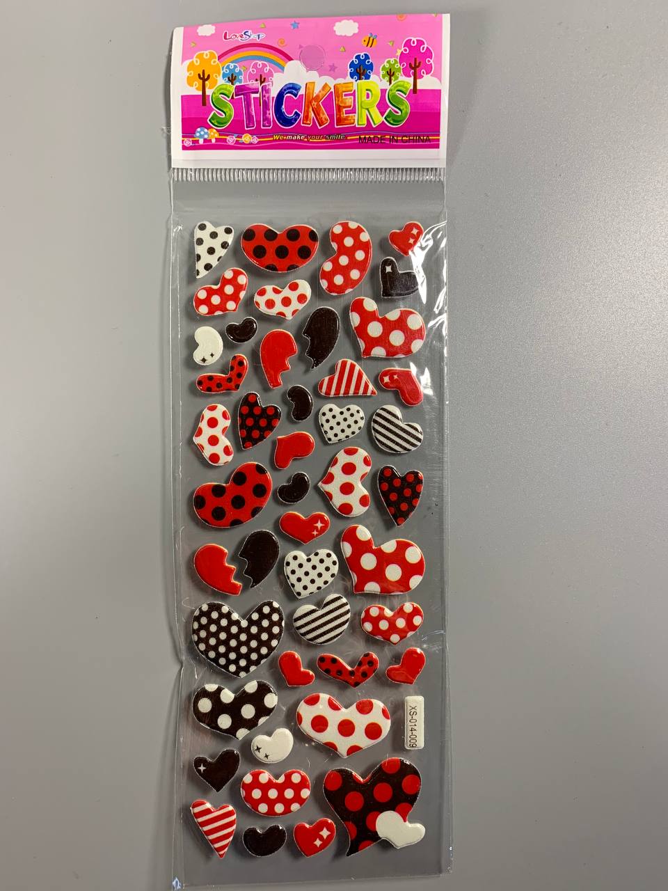 Наклейка  21х7 см Різнокольоровий Unison (XS-014-09)