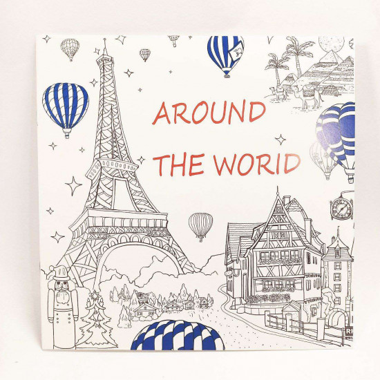 Раскраска.-антистресс "Зачарованный лес" 12 листов, 24 картинки, 25 х 25см, 120г/м² Unison (687-7)