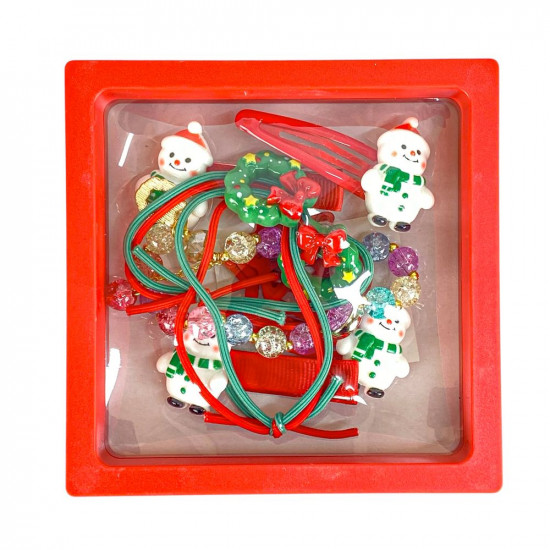 Набір дитячої біжутерії: гумки для волосся, браслет, шпильки для волосся (9327)