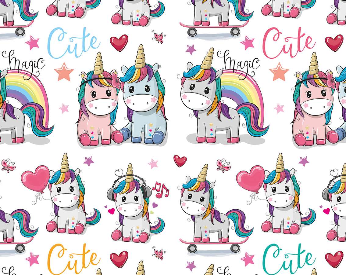 Папір пакувальний крейдований 80г 10 листів - 100 х 70см Білий Unison (PVM10-44)