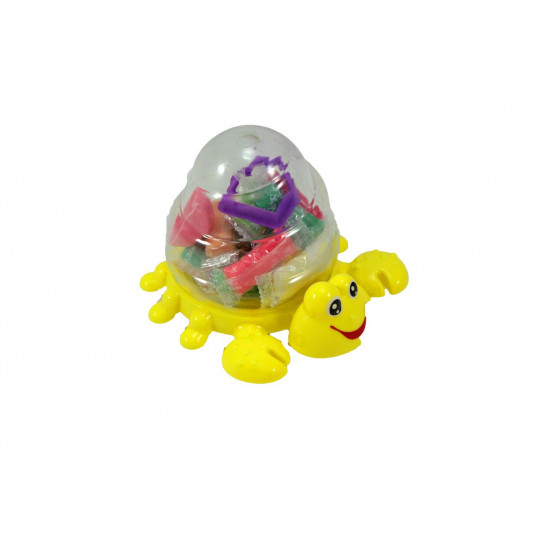 Пластилин 8970 краб, тесто для лепки, 3цвета + 2 инструмента (8970-1111)