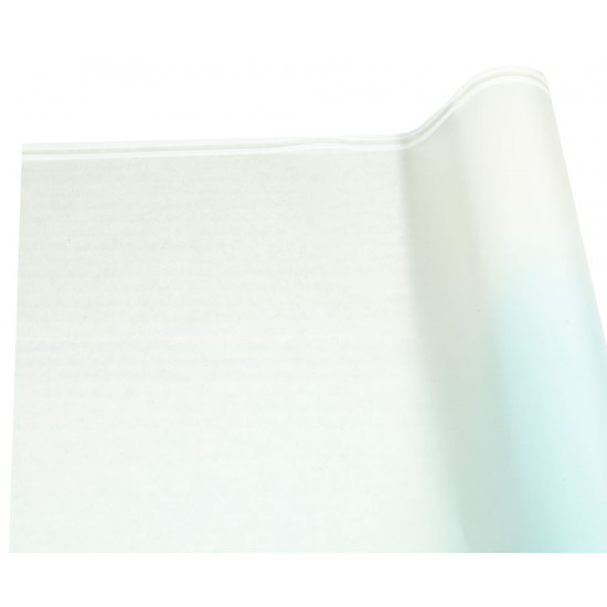 Плівка "перехід  кайма" аквамарін  60см 10 ярдів Блакитний Unison (PTbD-13)