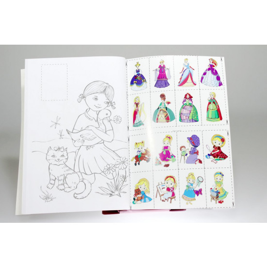 Раскраска "Рисунки для мальчиков" с наклейками А4, 64 страницы, 8шт/уп Апельсин (РМ-06)